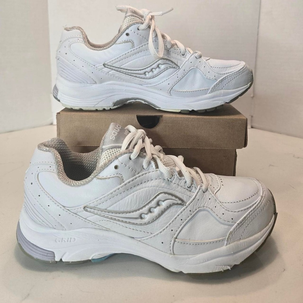 Saucony Sneakers Walking Shoes Grid Integrity ST 2 10109-1 White Women's Size- 7